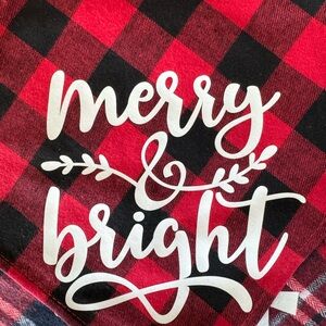 4 pack dog Christmas bandana new